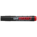 Uni-Ball Prockey 126 Chisel Tip Red Marker Pen