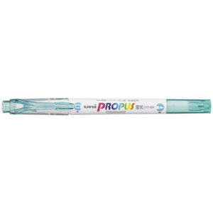 Uni Propus Window 4.0mm/0.6mm Dual Highlighter - Aqua