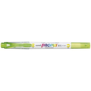 Uni Propus Window 4.0mm/0.6mm Dual Highlighter - Lime