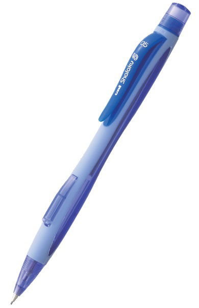 Uni Shalaku S 0.5mm Mechanical Pencil - Blue