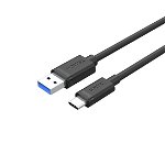 Unitek 1m USB-C to USB-A Charge & Sync Cable - Black