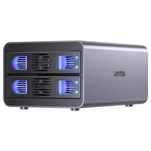 view Unitek 2 Bay External Enclosure for 2.5 Inch & 3.5 Inch SATA HDD/SSD