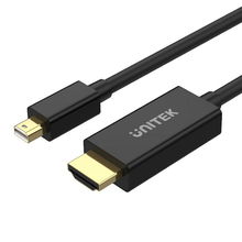 view Unitek 2m 4K 30Hz Mini DisplayPort to HDMI 1.4 Adapter Cable