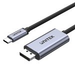 Unitek 2m 4K 60Hz USB-C to DisplayPort 1.2 Cable