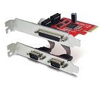 Unitek 2-Port Serial + 1-Port Parallel PCI-E Card