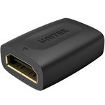 Unitek 4K HDMI Gold Plated Coupler - Black