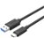 UNITEK C14103BK-1.5M USB 3.0 5Gbps USB-A Male To USB-C Reversible Cable