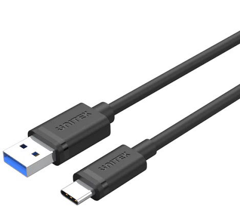 UNITEK C14103BK-3M USB 3.0 5Gbps USB-A Male To USB-C Charging Cable