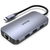 Unitek uHUB N9+ 9-in-1 USB-C Ethernet Hub with HDMI, 100W Power Delivery and Dual Card Reader - Space Grey