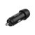 Unitek Powertrain Duo 38W Two Ports Car Charger with Power Delivery and QC - Black