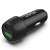 Unitek Powertrain Duo 38W Two Ports Car Charger with Power Delivery and QC - Black