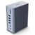 UNITEK D1086A Prime 15-in-1 USB-C Ethernet Hub with MST Triple 4K Monitor PD 60W and Dual Card Reader - Space Gray - SPECIAL PRICE OFFER