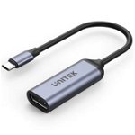 Unitek USB-C to DisplayPort 1.4 Adapter - Space Gray