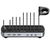 Unitek Smart HP6 6-Port USB-C and USB-A Charging Station with 120W Triple USB Power Delivery - Black