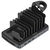 Unitek Smart HP6 6-Port USB-C and USB-A Charging Station with 120W Triple USB Power Delivery - Black