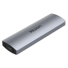 view UNITEK uDrive USB-C to M.2 NVMe & SATA Enclosure - Space Grey