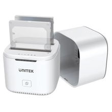 view Unitek USB 3.0 Dual Bay Docking Station for 2.5 Inch SATA Drive with UASP