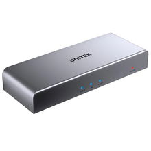 view Unitek V1130A01 1 In 2 Out 4K HDMI Splitter - Space Grey