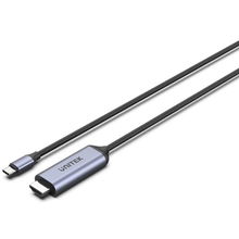 view Unitek 1.8m USB-C to HDMI 8K Cable - Space Gray