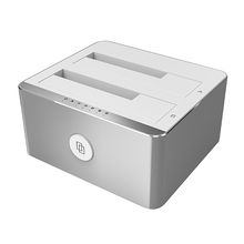 view Unitek USB 3.1 Gen2 USB-C to SATAIII Dual-Bay Aluminium Dock