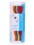 Velcro 25mm x 200mm One-Wrap Reusable Hook & Loop Ties Assorted Colours - 5 Pack
