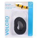 Velcro 25mm x 2m Reusable Cut-To-Length One-Wrap Strap - Black