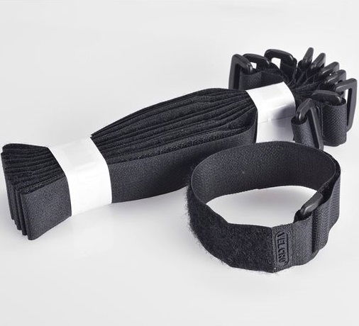 Velcro Velstrap 300mm x 25mm Reusable Self-Engaging High Strength Strap - Black