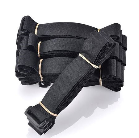 Velcro Velstrap 600mm x 25mm Reusable Self-Engaging High Strength Strap - Black