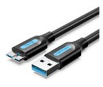 Vention 1M USB-A Male to Micro USB-B Male Cable - Black