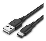 Vention 1M USB-A 2.0 Male to USB-C Male 3A Cable - Black