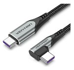 Vention 2M USB 2.0 C Male Right Angle to USB C Male 5A Cable