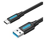 Vention 2M USB-A Male to USB-C Male Cable - Black