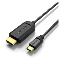 view Vention 2M USB-C to HDMI Cable - Black