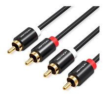view Vention 3M RCA Male to RCA Male Audio Cable - Black