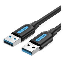 view Vention 3M USB-A Male to USB-A Male Cable - Black