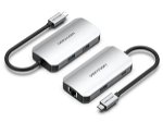 Vention 0.15M 5-in-1 Multiport USB Hub with Power Delivery - Gray