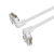 Vention 1m Cat6A UTP Slim Type Rotate Right Angle Ethernet Patch Cable - White