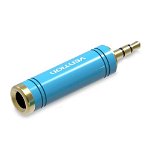 Vention 3.5mm Male to 6.35mm Female Audio Adapter - Blue