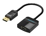 Vention 0.15M DisplayPort to HDMI Converter - Black