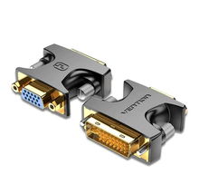 view Vention DVI Male to VGA Female Adapter - Black