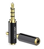 Vention 3.5mm Male to 2.5mm Female Audio Adapter - Black