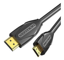 view Vention 1.5M Mini HDMI to HDMI Cable - Black