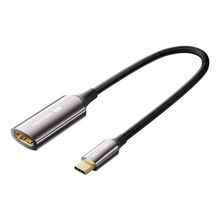 view Vention 0.25M USB-C to HDMI 8K Cotton Braided Cable - Black