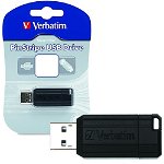 Verbatim Store 'n' Go Pinstripe 16GB USB3.0 Flash Drive - Black