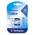 Verbatim Premium 16GB Class 10 UHS-I V10 SDHC Memory Card