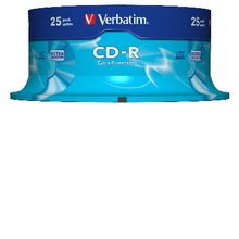 view Verbatim CD-R 52X 700MB CD Discs - 25 Pack