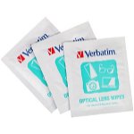 Verbatim Essentials Lens Cleaning Wipes – 25 Pack