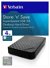 Verbatim Store 'n' Save 4TB USB 3.0 External Hard Drive - Black Grid Design
