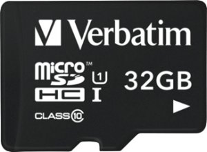 Verbatim Tablet 32GB Class 10 UHS U1 MicroSDHC Card with USB Reader