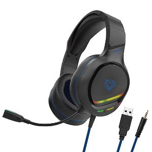Vertux Tokyo 3.5mm Overhead wired Stereo Gaming Headset - Blue